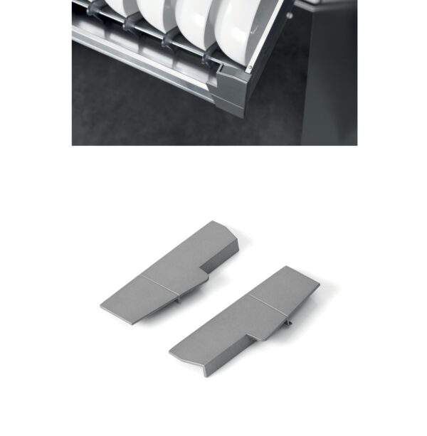 Alpha drawer type multi-purpose box & dish rack inner finish