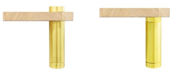 Cradle Leg (Hairline Gold)