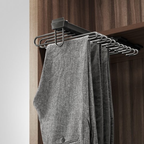 Jade Top Panel Pull-out Trouser Rack