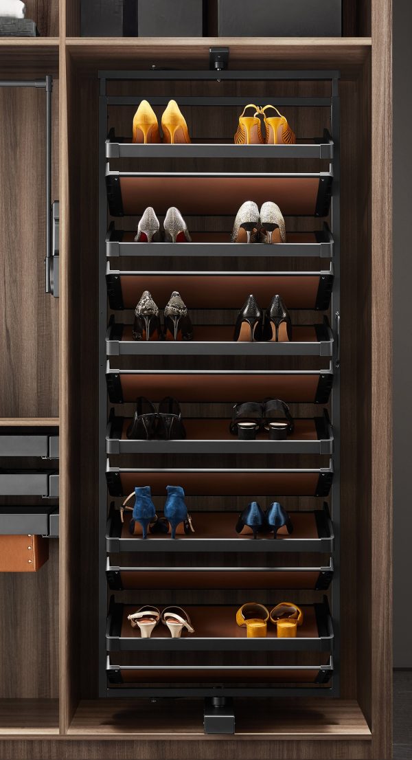Jade Rotating Shoe Rack 12-tier