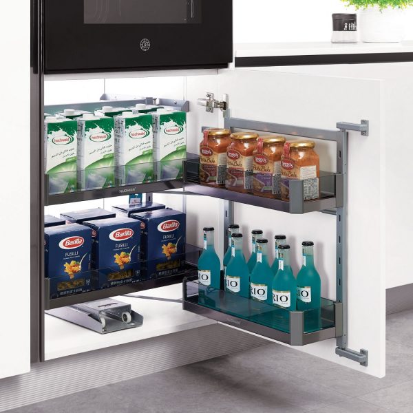 Purple 2-tier Pantry Home Unit