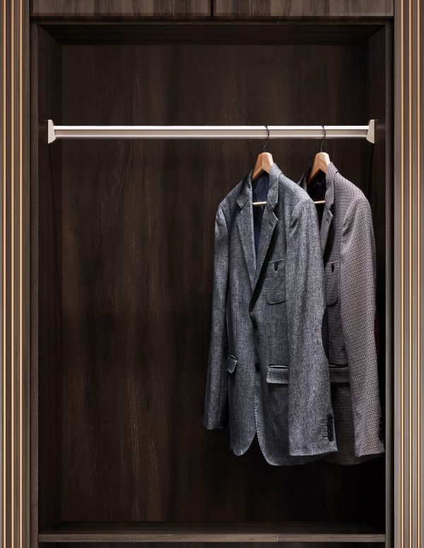 Violet Oval Clothes Rod/Socket