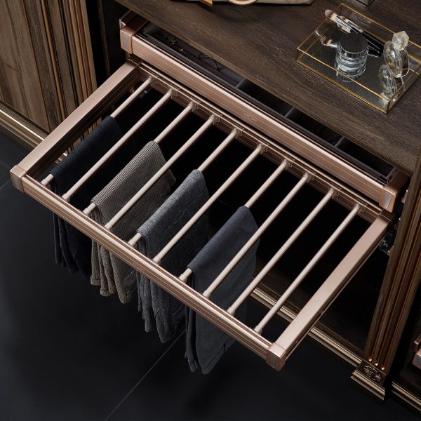 Violet Pull-out Trouser Rack (Detachable)