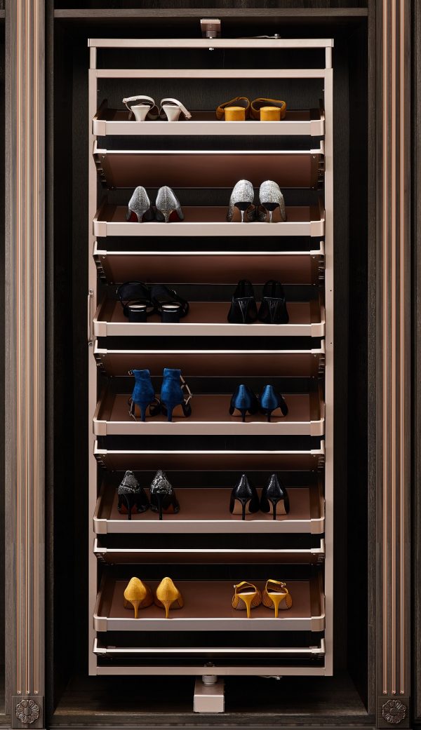 Violet Rotating Shoe Rack 12-tier