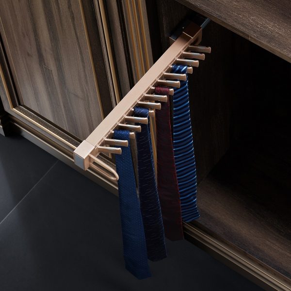 Violet Side Panel Pull-out Tie Hanger