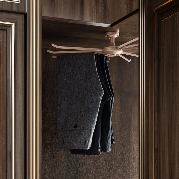 Violet Top Panel Rotating Trouser Rack