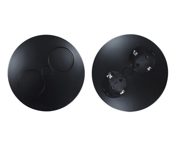 Twist Outlet 2 (Glossy Black)