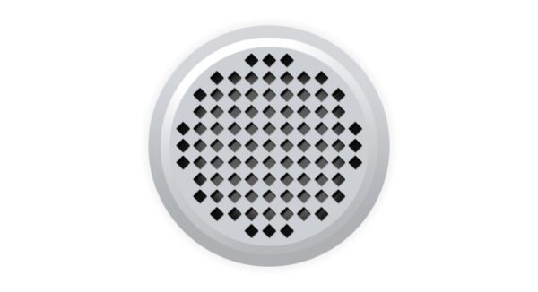 Vent Net (Chrome) 90Ø