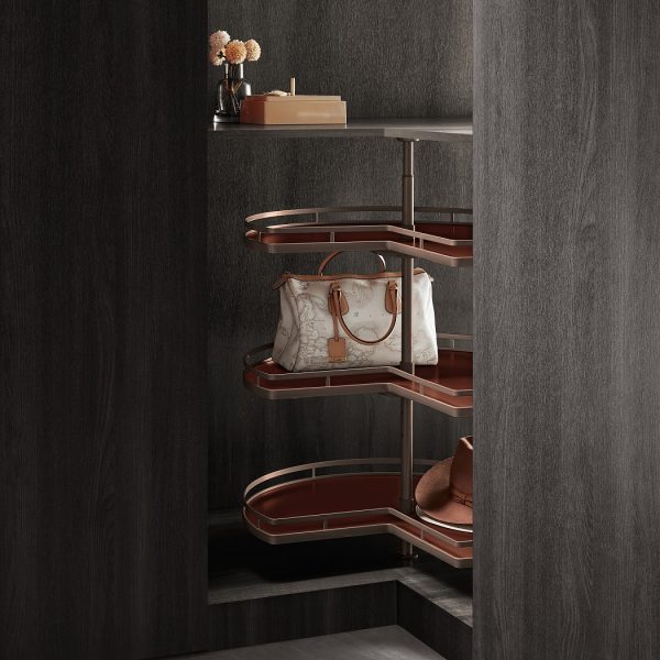 Hera Rotating Lower 3-tier Multi-purpose Shelves