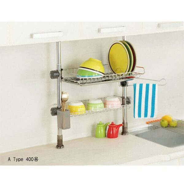 Post Type 2-tier Shelf